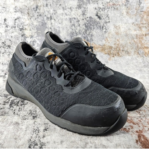 Carhartt Other - Carhartt Force ESD Nano Toe Shoes Men 11 Wide Black Composite Slip Resistant